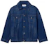 Order Off-White 纯色蓝色纽扣夹克 常规版型 OMYE090C99DEN0024400