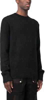 OFF-WHITE Sweater Lengan Panjang Solid Mohair Crewneck Lelaki/Perempuan OMHE170F23KNI0011061 Purchase OFF-WHITE Sweater Lengan Panjang Solid Mohair Crewneck Lelaki/Perempuan OMHE170F23KNI0011061