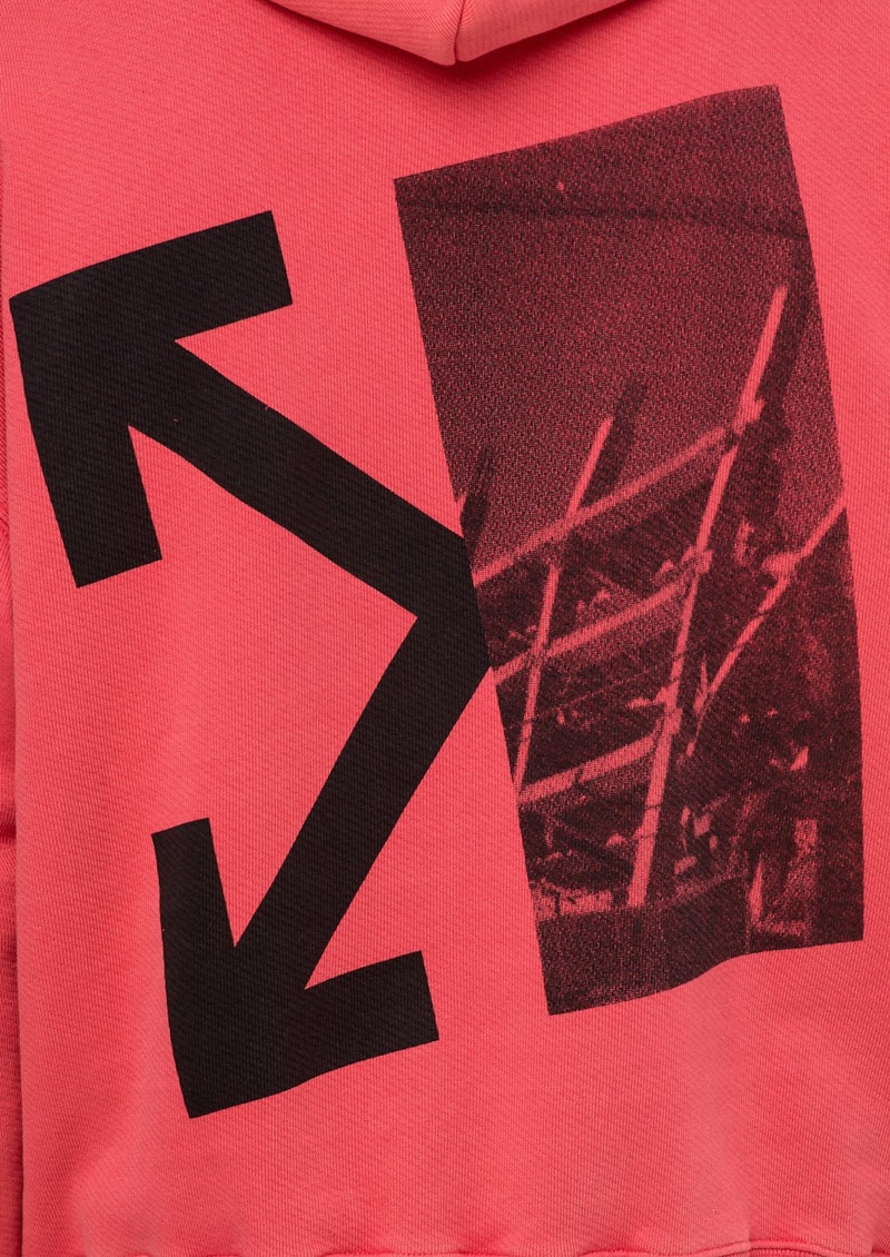 Off-White Splitted Arrows Hoodie Red/Black 圖 3