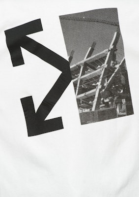 Off-White Splitted Arrows Baju Lengan Panjang Putih/Hitam Order Off-White Splitted Arrows Baju Lengan Panjang Putih/Hitam