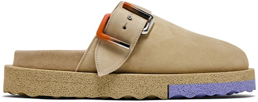 오프화이트 스펀지 클로그 베이지 OMIJ001S23LEA001-6120 Buy 오프화이트 스펀지 클로그 베이지 OMIJ001S23LEA001-6120