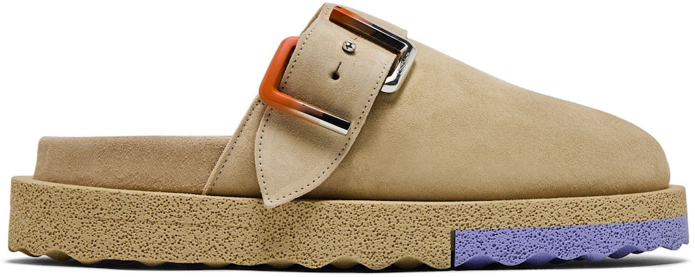 Off-White Sponge Clog 'Beige' OMIJ001S23LEA001-6120 Buy Off-White Sponge Clog 'Beige' OMIJ001S23LEA001-6120