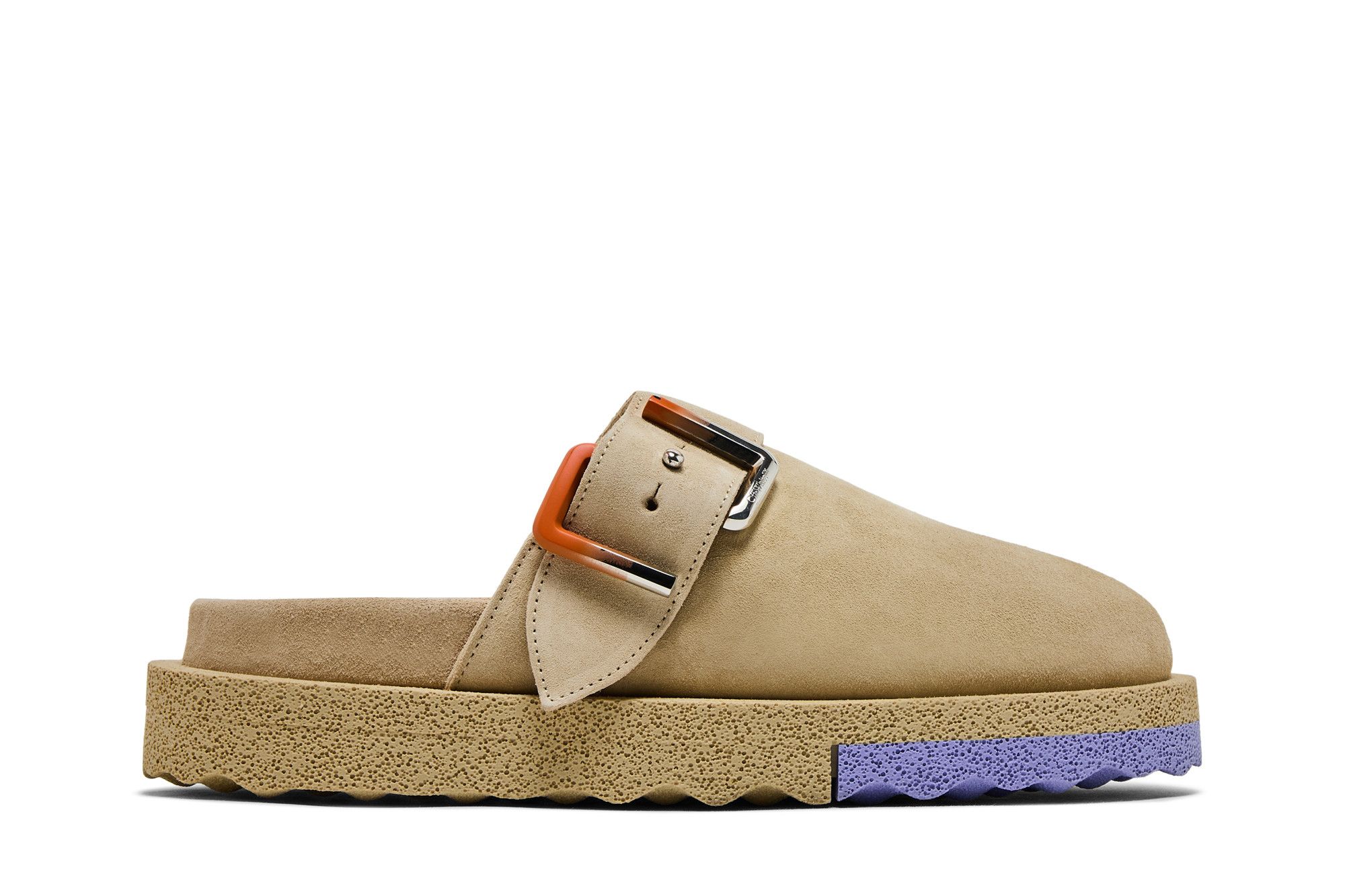 Off-White Sponge Clog 'Beige' OMIJ001S23LEA001-6120