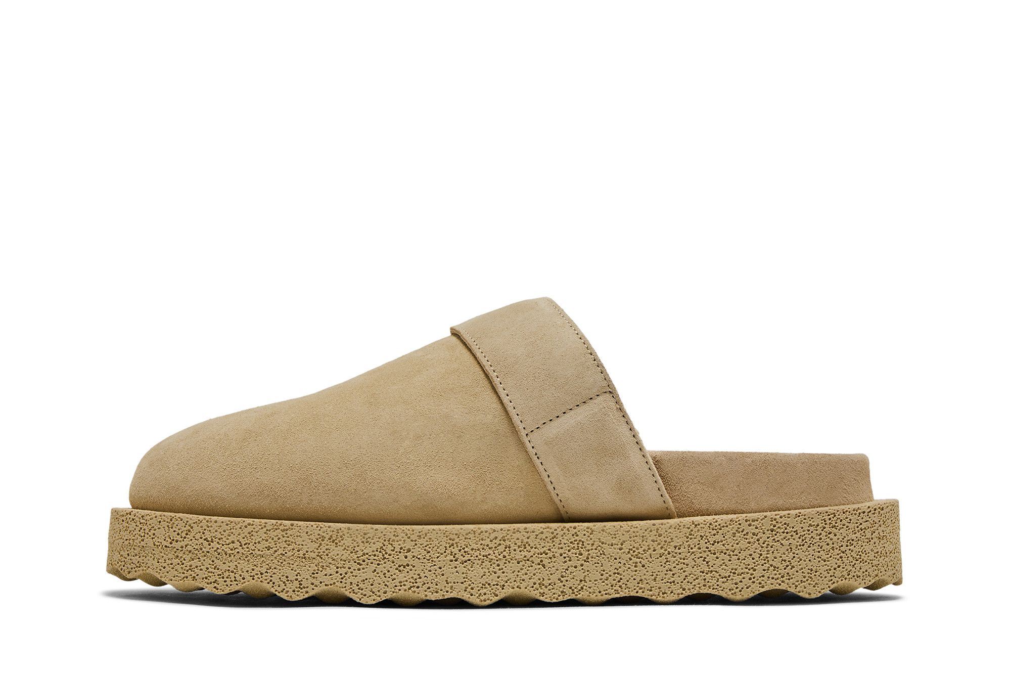 Lookbook Off-White Sponge Clog 'Beige' OMIJ001S23LEA001-6120