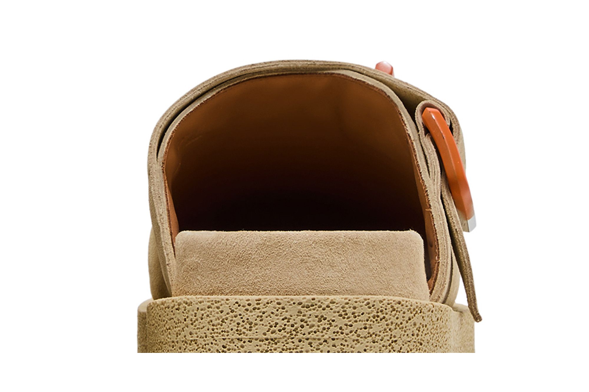 Sizing Off-White Sponge Clog 'Beige' OMIJ001S23LEA001-6120