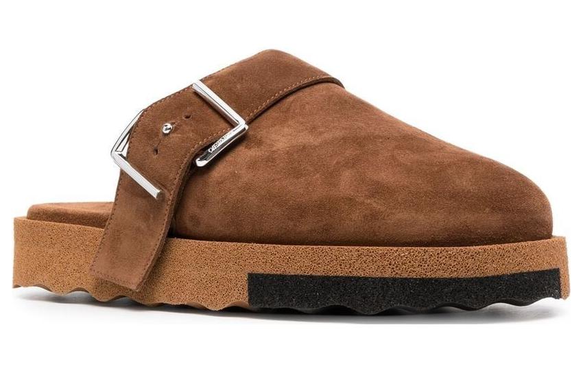 Off-White Sponge Clog 'Brown' 圖 2