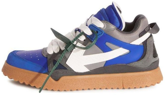 Off-White Sponge Mid-Top Sneakers 'Blue White Grey Tan' OMIA234F23LEA0026901 Buy Off-White Sponge Mid-Top Sneakers 'Blue White Grey Tan' OMIA234F23LEA0026901