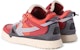 Off-White Kasut Mid-Top Span 'Merah Kelabu' OMIA234F23LEA0022506
