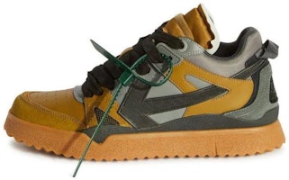 Off-White Sponge Mid-Top Sneakers 'Yellow Grey' OMIA234F23LEA0025610 Off-White Sponge Mid-Top Sneakers 'Yellow Grey' OMIA234F23LEA0025610
