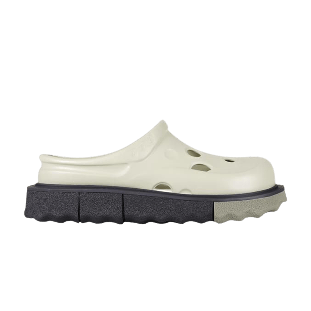 Off-White Sponge Perforated Clog 'Sage'