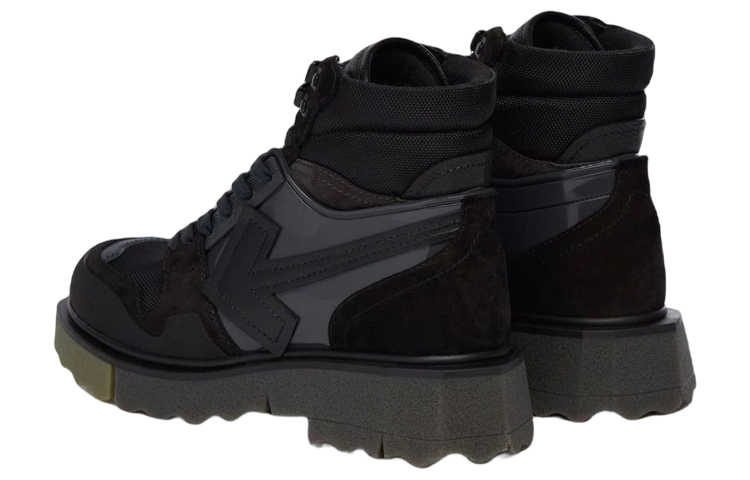 Off-White Hiking Sponge Sneakerboot 'Black' 圖 4