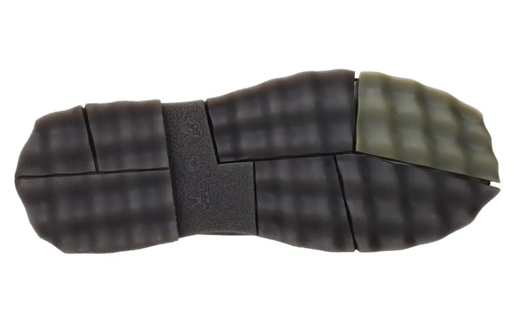 Off-White Sponge Sole Leather Zip Boot 'Black Military Green' 圖 4