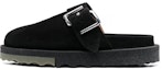 Buy Off-White Spongesole Clogs Hitam Suede OMIJ001C99LEA0011056