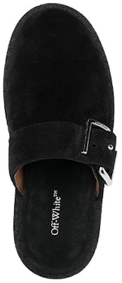 Off-White Spongesole Clogs Hitam Suede OMIJ001C99LEA0011056 Lookbook Off-White Spongesole Clogs Hitam Suede OMIJ001C99LEA0011056