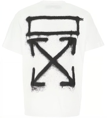 Camiseta Blanca OFF-WHITE Spray Arrows Gráfico Cuello Redondo OMAA038R201850150110 Buy Camiseta Blanca OFF-WHITE Spray Arrows Gráfico Cuello Redondo OMAA038R201850150110