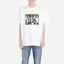 Shop Camiseta Blanca OFF-WHITE Spray Arrows Gráfico Cuello Redondo OMAA038R201850150110