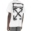 Purchase Camiseta Blanca OFF-WHITE Spray Arrows Gráfico Cuello Redondo OMAA038R201850150110