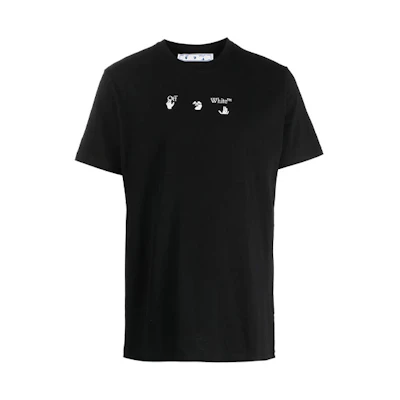 OFF-WHITE Spray Marker T-shirt Black Blue