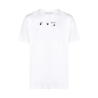 OFF-WHITE Spray Marker T-shirt White Black