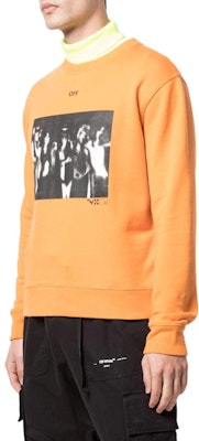 OFF-WHITE Baju Crewneck Cetakan Spray Paint Oren Regular Fit. OMBA025R20E300151910 Purchase OFF-WHITE Baju Crewneck Cetakan Spray Paint Oren Regular Fit. OMBA025R20E300151910