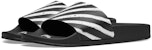 Off-White Spray Stripe Sandal 'Hitam Putih' OMIA087S19C220371001