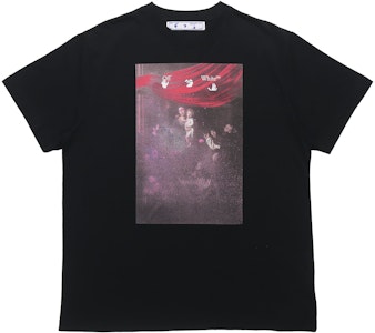 Off-White Sprayed Caravaggio S/S Over Tee Hitam/Putih OMAA038S21JER0051001 Buy Off-White Sprayed Caravaggio S/S Over Tee Hitam/Putih OMAA038S21JER0051001