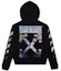 Buy 오프화이트 SS19 애로우 프린트 집 후디 남성 블랙 OMBE001G20FLE0011088