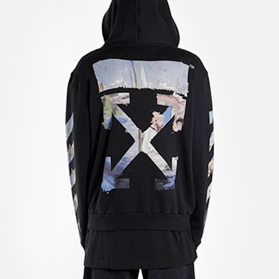 오프화이트 SS19 애로우 프린트 집 후디 남성 블랙 OMBE001G20FLE0011088 Purchase 오프화이트 SS19 애로우 프린트 집 후디 남성 블랙 OMBE001G20FLE0011088