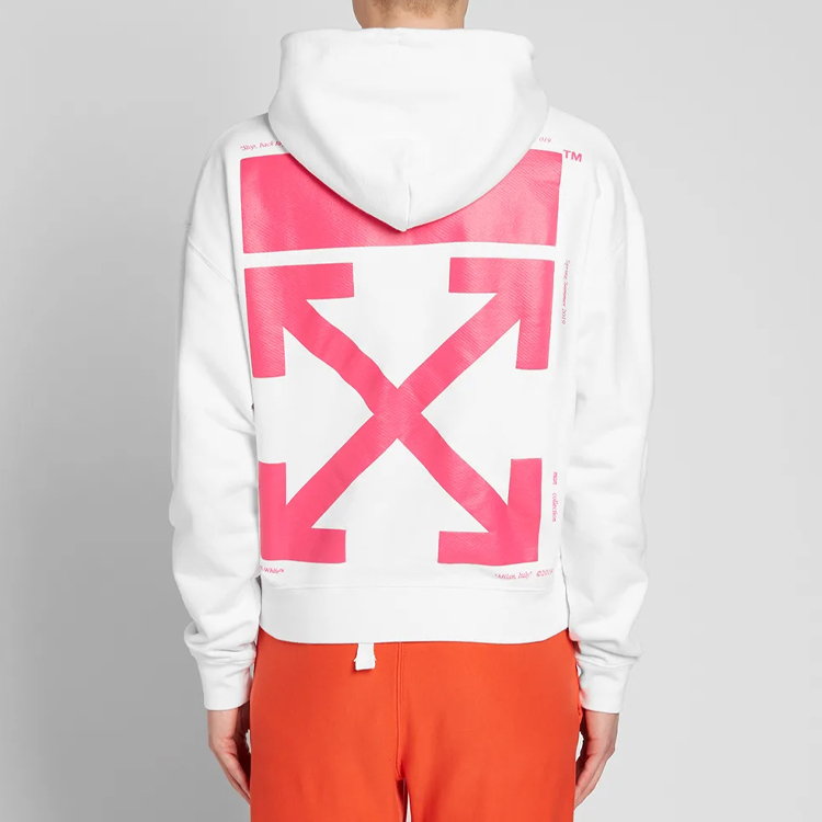 OFF-WHITE SS19 Bart Simpson Print Hoodie White Men OMBB037S19D250040188 圖 4