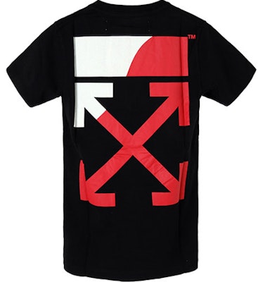 오프화이트 SS19 블랙 애로우 프린트 티셔츠 OMAA027S191850061020 Order 오프화이트 SS19 블랙 애로우 프린트 티셔츠 OMAA027S191850061020