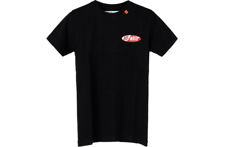 Lookbook 오프화이트 SS19 블랙 애로우 프린트 티셔츠 OMAA027S191850061020