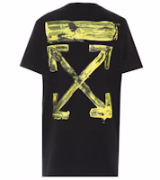 Order OFF-WHITE SS19 黑色箭頭圖案背印短袖T恤 OMAA027F191850101060