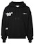 Buy OFF-WHITE SS19 Hoodie Hitam Loose Fit dengan Grafis Belakang. OMBB037R19B970011088