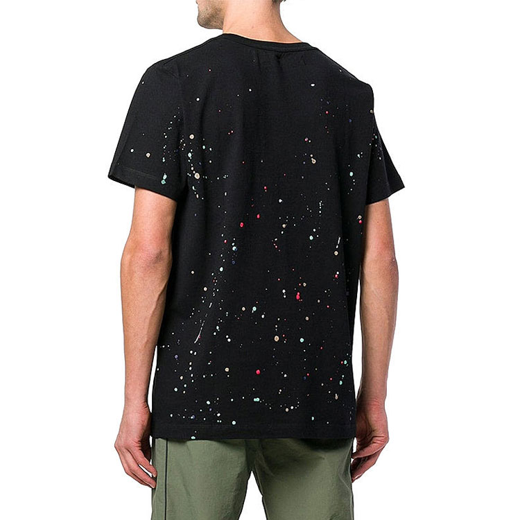 OFF-WHITE SS19 Black Spray Paint Graphic T-Shirt OMAA027R191850331088 圖 6