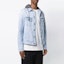 Purchase OFF-WHITE SS19 Blue Dual-Layer Hoodie Denim Jacket. OMYE010E183860207101