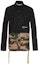 Order OFF-WHITE SS19 迷彩拼接黑色長袖外套 OMGA062E188110101001