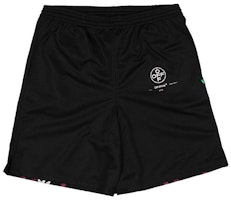 OFF-WHITE SS19 Diag Stencil Mesh Shorts Black "99" Black/Pink Men OMCI005R191010151028 OFF-WHITE SS19 Diag Stencil Mesh Shorts Black "99" Black/Pink Men OMCI005R191010151028