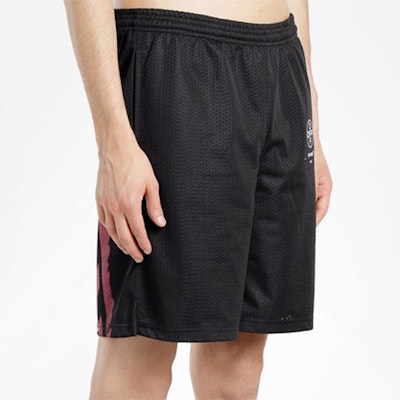 OFF-WHITE SS19 Diag Stencil Mesh Shorts Hitam "99" Hitam/Pink Lelaki OMCI005R191010151028 Shop OFF-WHITE SS19 Diag Stencil Mesh Shorts Hitam "99" Hitam/Pink Lelaki OMCI005R191010151028