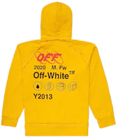 Off-White SS19 Yellow Industrial Y013 Hoodie Pullover Sweatshirt OMBB057F19E300166010 Off-White SS19 Yellow Industrial Y013 Hoodie Pullover Sweatshirt OMBB057F19E300166010
