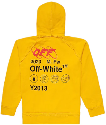 Off-White SS19 Yellow Industrial Y013 Hoodie Pullover Sweatshirt OMBB057F19E300166010 Order Off-White SS19 Yellow Industrial Y013 Hoodie Pullover Sweatshirt OMBB057F19E300166010
