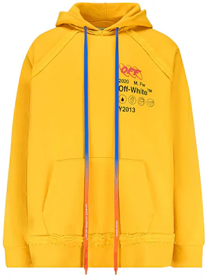 Off-White SS19 Yellow Industrial Y013 Hoodie Pullover Sweatshirt OMBB057F19E300166010 Lookbook Off-White SS19 Yellow Industrial Y013 Hoodie Pullover Sweatshirt OMBB057F19E300166010
