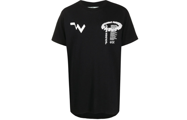 OFF-WHITE SS20 3D Graphic Print Short Sleeve T-Shirt Black OMAA027R201850111001 圖 2
