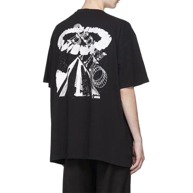 OFF-WHITE SS20 3D Graphic Print Short Sleeve T-Shirt Black OMAA027R201850111001 圖 4