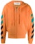 Buy OFF-WHITE SS20 3D ロゴ ニット フーディッド ジャケット メンズ オレンジ OMHA073R20B020231988