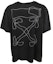Buy OFF-WHITE SS20 抽象箭头刺绣黑色宽松T恤 OMAA038F191850111001