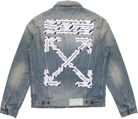 OFF-WHITE SS20 Arrow Denim Jacket Denim Blue OMYE005S203860037388 Order OFF-WHITE SS20 Arrow Denim Jacket Denim Blue OMYE005S203860037388