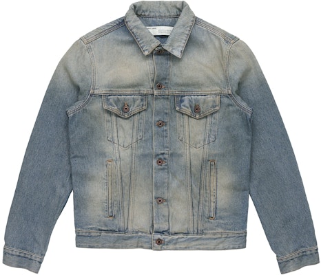 OFF-WHITE SS20 Arrow Denim Jacket Denim Blue OMYE005S203860037388 Lookbook OFF-WHITE SS20 Arrow Denim Jacket Denim Blue OMYE005S203860037388