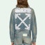 Sizing OFF-WHITE SS20 Arrow Denim Jacket Denim Blue OMYE005S203860037388
