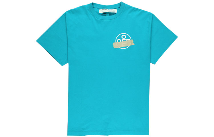 OFF-WHITE SS20 Arrow Graphic T-Shirt Blue Mens OMAA027R201850023948 圖 3