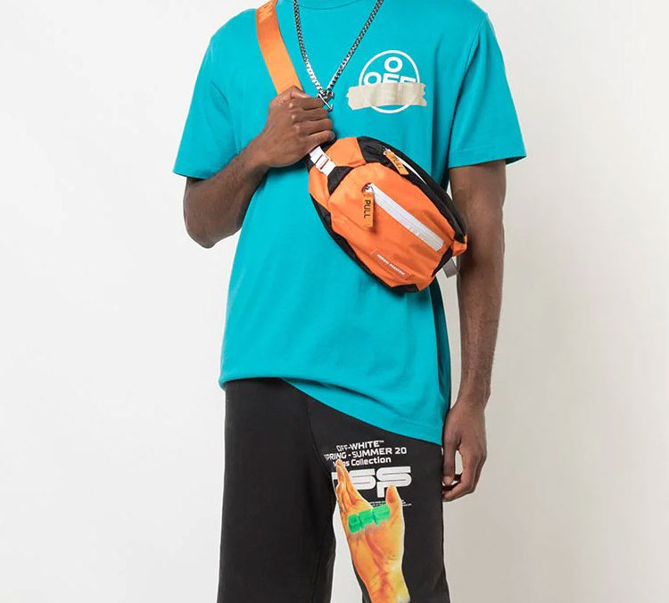 OFF-WHITE SS20 Arrow Graphic T-Shirt Blue Mens OMAA027R201850023948 圖 4